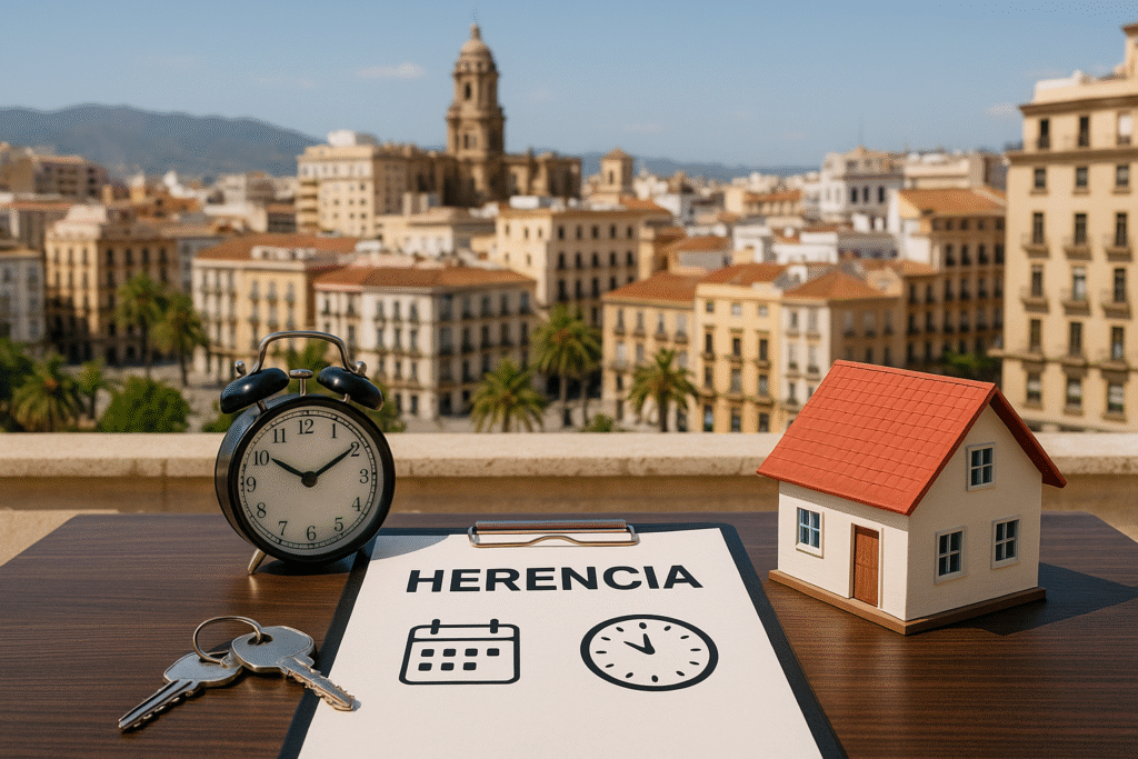 cuánto tarda vender piso heredado Málaga